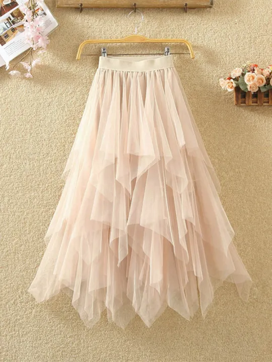 Women%20irregular%20Tulle%20Skirts%20Fashion%20Elastic%20High%20Waist%20Mesh%20Tutu%20Skirt%20Pleated%20Long%20Skirts%20Midi%20Skirt%20Saias%20Faldas%20Jupe%20Femmle%20-%20Image%206