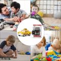 Children's Gas Station Toy Simulation Car Swiping Card Automatic Gas Dispenser.