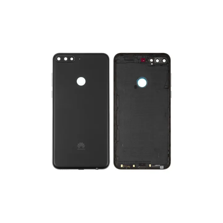 Huawei Y7 Prime 2018 / Y7 2018 With Finger Back Shell / Casing With Button - Phone Back Cover - Phone - Phone Back Cover (Back Case Cover For Smartphone)