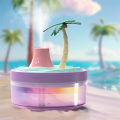 Cute Mini Humidifier Coconut Tree Desktop Humidifiers for Bedroom.