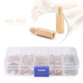 300X Brass M2 Hex Column Standoff Support Spacer Screw Nut Assortment Kit. 