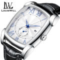 LouisWill PU Leather Waterproof 30M Wristwatches. 