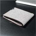 Denim Wallets Purses Men Women Inserts Business Foldable Cowhide Wallet Picture Coin Purse Slim Money Credit ID Cards Holder Bag. 