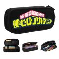 My Hero Academia Logo Cute Pencil Case Boys Gilrs Large Capacity MHA Anime Manga Pencil Box Students Stationery. 