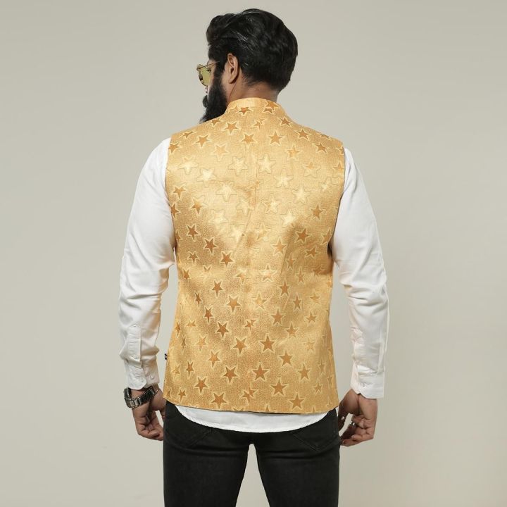 Weading%20Wear%20Printed%20Poly%20Silk%20Slim%20Fit%20Mens%20Festive%20Wear%20Waistcoat%20-%20Image%203
