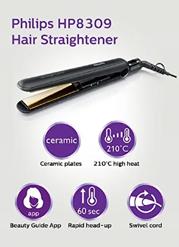 Philips%20Hair%20Straightener%20,%20Model:%20HP8309%20,%20Imported%20-%20Image%203
