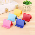 Aubess Mini Portable Mobile Phone Holder Candy Fixed Holder Desk Table Mobile Phone Holder Universal Foldable Desk Phone Holder. 