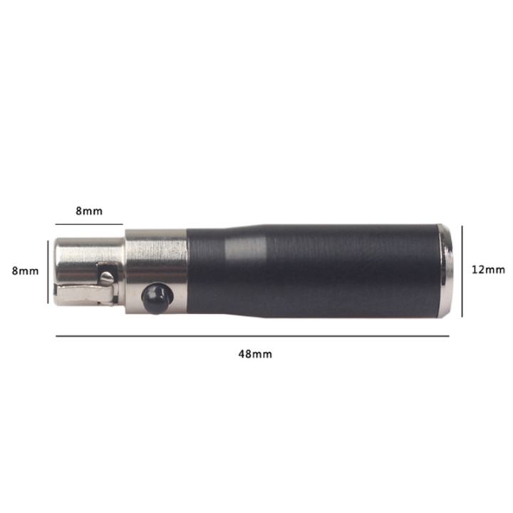 2X%20XLR%20Mini%203%20Pin%20Male%20to%204%20Pin%20Female%20Audio%20Adapter%20Plug%20Connector%20Hi-Fi%20Signal%20Converter%20Adapter%20for%20Mic%20Speaker%20-%20Image%204