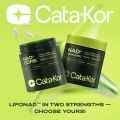Cata-Kor NAD CORE Liposomal 250mg High Purity NAD Supplement for Anti-Aging Energy - 60 Capsules. 