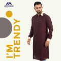 Semi Fit Casual Kabli - Coffee. 