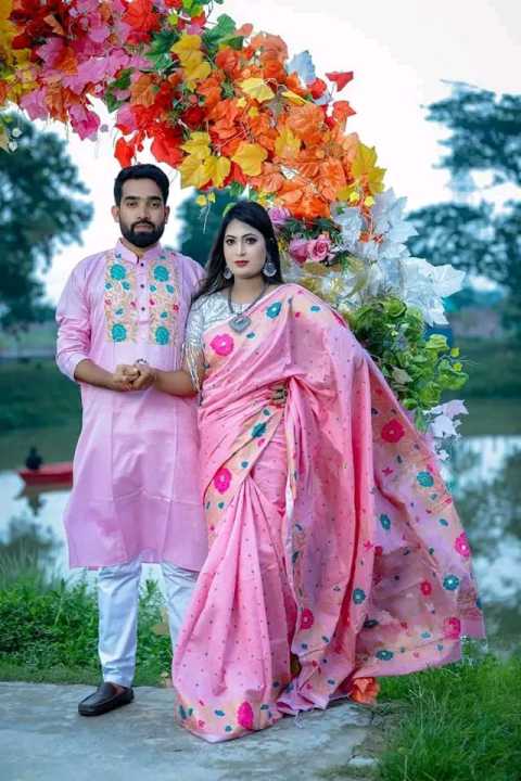 Fashionable%20Tangail%20Half%20Silk%20Nokshi%20Saree%20Collection%20-%20Latest%20Design%20-%20Vibrant%20Ethnic%20Attire%20-%20Handwoven%20Traditional%20Sari%20-%20Image%206