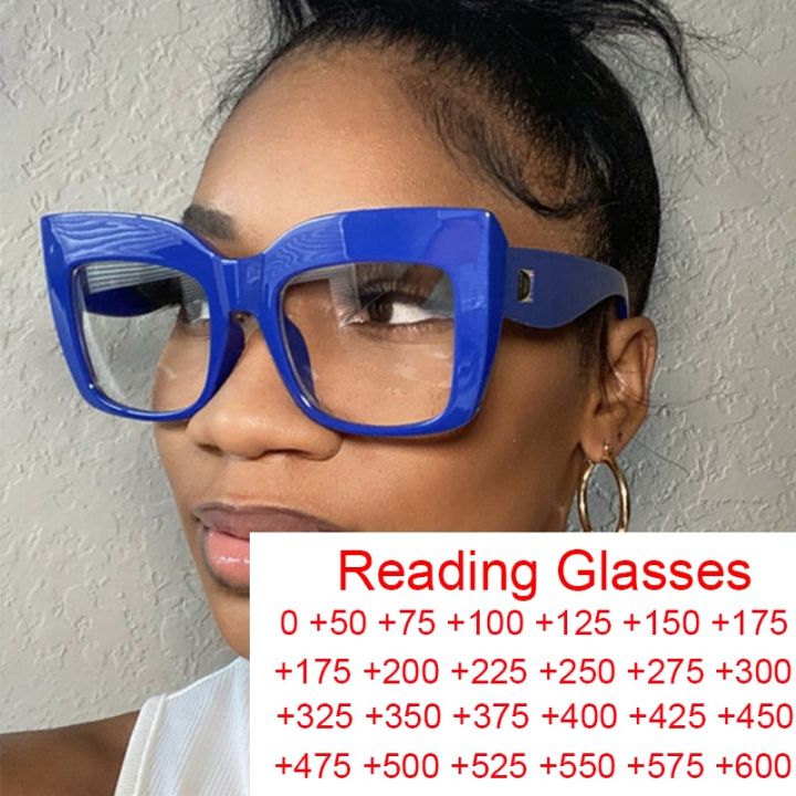 Retro%20Oversized%20Square%20Reading%20Glasses%20Blue%20Light%20Filter%20Eyeglasses%20Big%20Frame%20Glasses%20For%20Women%20Presbyopic%20Events%20Plus%20+1.25%20+2.%20-%20Image%203