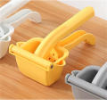 round juicer Multifunction increase PP Plastic Juice squeezer yellow Square Manual press for kitchen tools Dining room. 