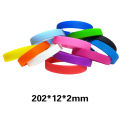 Silicone Bracelet Candy-Colored Bracelet Sport Wristband Rubber Silicone Bracelet Rubber Wrist Strap Jewelry Sunlight Mall. 