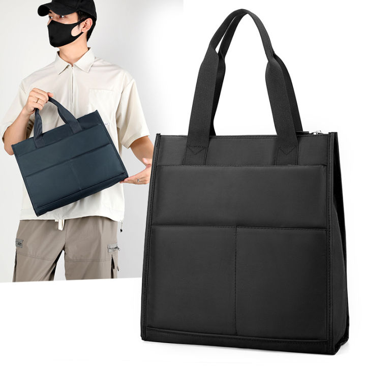 Men's Bags Waterproof Nylon Briefcases Women's Business