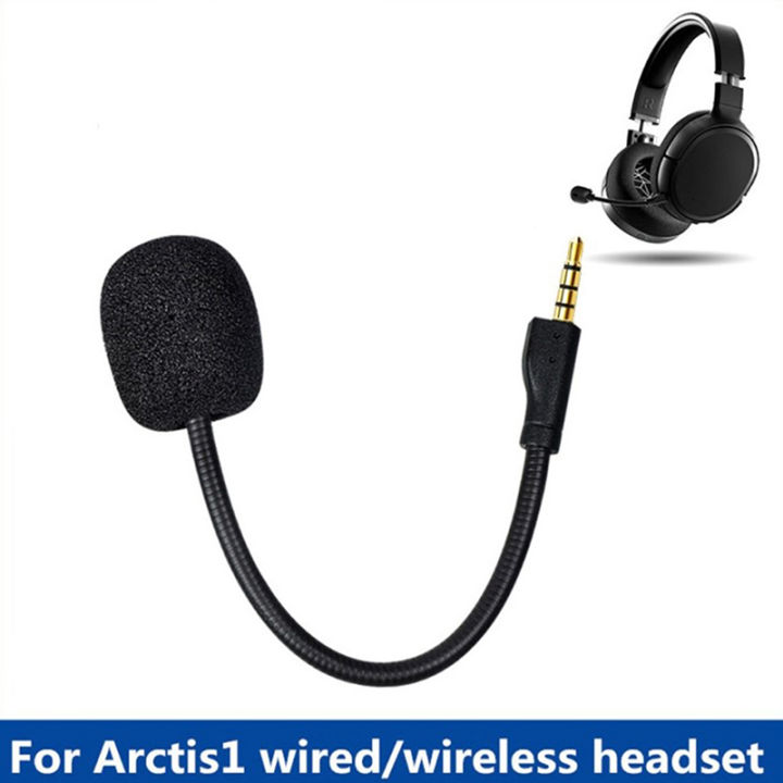 Replacement%20Game%20Mic%20Detachable%20Microphone%20Boom%20for%20Steelseries%20Arctis%201%201.0%20One%20Wired%20Wireless%20Headphones%20Gaming%20Heads%20-%20Image%204