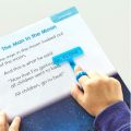 High Quality For Kids Hyperactive Early Readers Reading Magnifier Finger Reading Stick Dyslexia Tools ADHD Tools Guided Reading Strips. 
