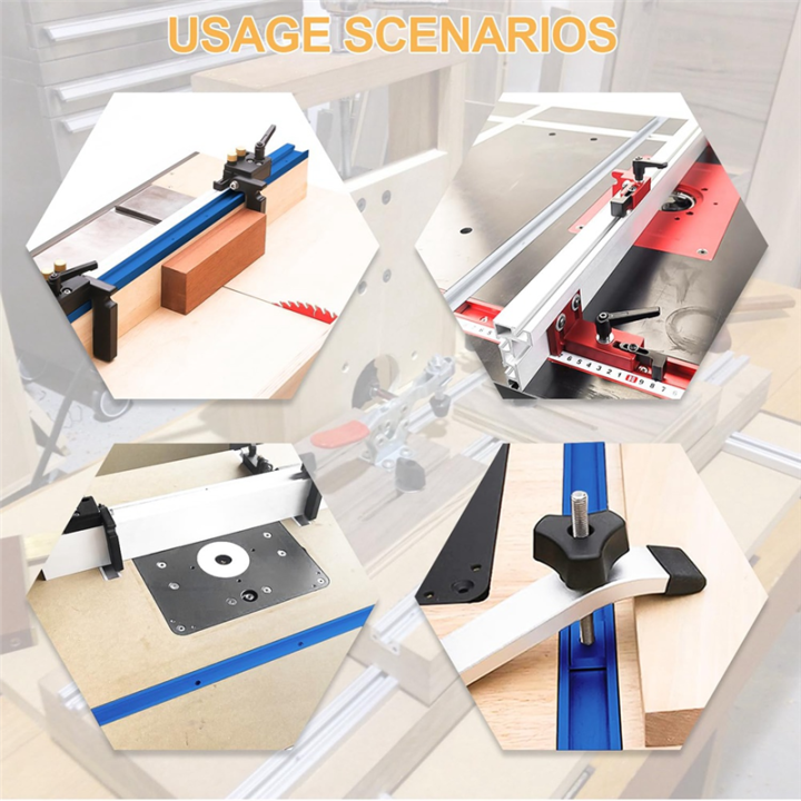 JAERBEE%202T-Guide%20Rail%20Clamp%20Rails%20Made%20of%20Aluminium%20Alloy,400%20mm%20T-Slot%20Track%20MitreRail%20Set,Groove%20SlidRail%20with%20M8/M6%20Slider%20-%20Image%204