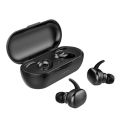 TWS-4 IPX5 Waterproof Bluetooth 5.0 Touch Wireless Bluetooth Earphone with Charging Box, Support HD Call & Voice Prompts.