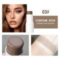 QIBEST Contour Stick Face Bronzer Makeup Waterproof Matte Finish Highlighters Shadow Contouring Pencil Stick Lasting Cosmetics Abandon Abandon. 