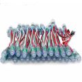 Promotion!!!WS2811 DC5V 50nodes addressable LED pixel string node;IP68 rated;3inch(7.6cm)spacing;24AWG wire,;RGB full color----.