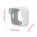 Weatherproof Silicone Case Surveillance Camera Protective Case Waterproof Dustproof Cover Compatible For Blink Outdoor 4 (4th Gen). 