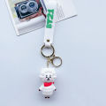 Cute BT21 Cartoon Fashion Keychains Bag Charm Strap TinyTAN Accessories Pendant Jewelry Birthday Gift.