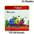 55 Non-Toxic Oil Pastels for student. 