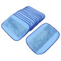 12-Packs Wet Cloths for Braava , Replacement Washable Pro Mopping Cloths for iRobot Braava 380t 320 Mint 4200 5200. 