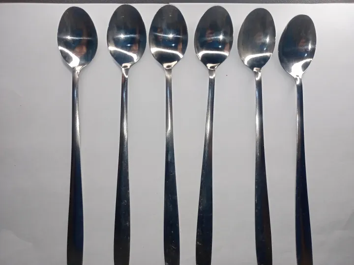 6%20Pcs%20Of%20Long%20Handle%20Spoon%20Set/Steel%20Long%20Pickle%20Tea%20Spoon%20-%20Image%206