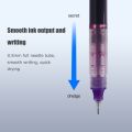 Exquisite Large Capacity Durable Straight liquid Roller Gel Pen Quick Drying 10 Colors Ink 0.5mm Ball Pen Student Writing Stationery School Office Supplies.