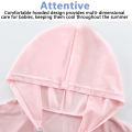 GC Kids Hoodie Jacket Long Sleeves Uv Sun Protection Breathable Tops Cartoon Sunscreen Coat.