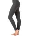 Women Basic Solid Color Cotton Full Length Leggings. 
