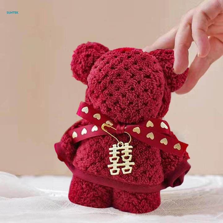 Face%20Towels,%20Bathroom%20Towel,%20lovely%20Comfortable%20High%20Quality%20Absorbent%20Animals%20Bear%20Towels,%20Dish%20Hand%20Towel%20for%20Bathroom%20Valentine%20Gift%20-%20Image%203