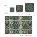 24pcs/set Tile Self-Adhesive Wall Stickers, Peel And Stick, Waterproof Living Room Kitchen Backsplash Bedroom Home Wall Stickers. 
