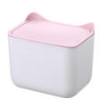 With Lid Office Trash Can Functional On Desk Basket Cute Waste Bin Paper Creative Mini Desk Garbage Can for Home Office School Dormitory Study Room. 