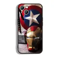 Marvel Iron Man Phone Case For Apple iPhone 14 13 12 11 Pro Max mini XS XR X 8 7 6S 6 Plus Black Soft Funda Back Cover Coque. 