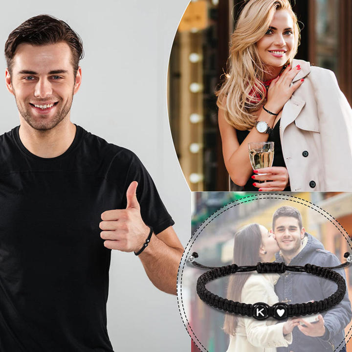 Black%20And%20White%20Peach%20Heart%2026%20Letter%20Woven%20Bracelet%20Simple%20And%20Versatile%20Ins%20Style%20Love%20Couple%20Bracelet%20Bracelet%20Bracelet%20-%20Image%207