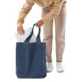 Denim Blue Jeans Shoulder Tote Bag  With Free Poch Pencil bag for Women. 