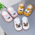 Summer girl little princess boys soft soled baby walking shoes, 0-1 3 years old, children cry, shoes make a sound.