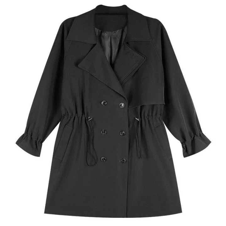 Lining%20Windbreaker%20Femme%20Mid-Length%20Spring%20Autumn%20New%20Coat%20Wild%20Loose%20Suit%20Collar%20Casual%20Thin%20Coat%20Trench%20Coat%20Women%20-%20Image%205