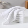 100% Cotton Soft Face Towel White - 30cm x 30cm.
