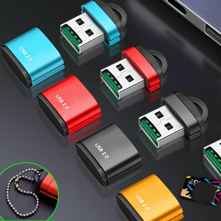 New Mini USB Micro SD TF Card Reader USB 2.0 Mobile Phone Memory Card Reader High Speed USB Adapter For Laptop Accessories N2D3