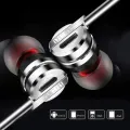 QKZ DM9 HiFi In Ear Gaming Earphones Zinc Alloy Magnetic Stereo Bass 12mm Driver.