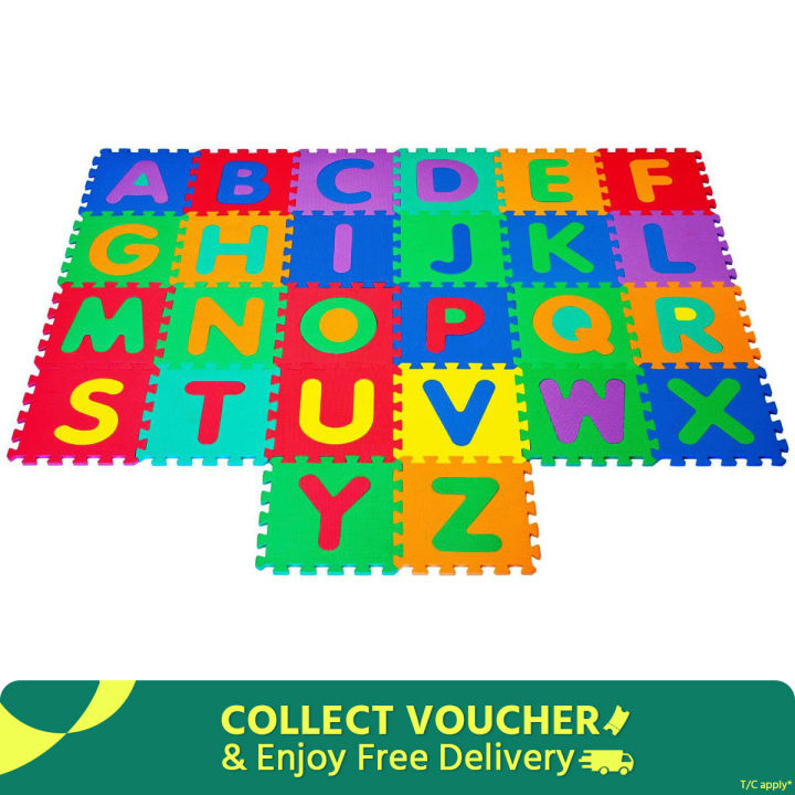 Educational Toy Gift Foam Floor Alphabet Puzzle Mat For Kids