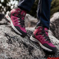 【selevn roind】 Unisex High-top Leather Autumn Hiking Shoes Women Outdoor High Quality Trekking Casual Sneakers Men Non-slip Sport Walking Boots. 