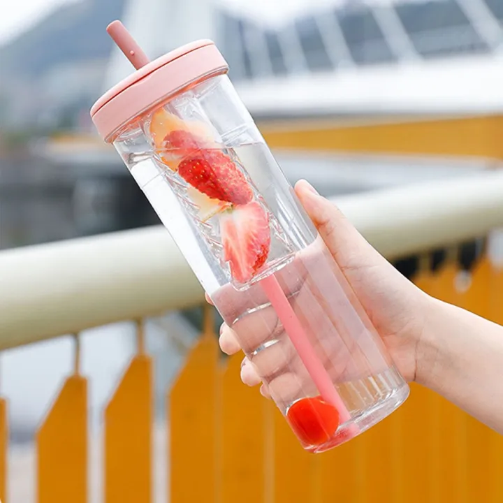 700ml%20Plastic%20Water%20Bottle%20with%20Straws%20Large%20Capacity%20Portable%20Tea%20Fruit%20Cup%20Mug%20Fitness%20Sport%20Outdoor%20Travel%20Drinking%20Bottles%20-%20Image%204
