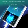 Mini Portable MP3 Player Bluetooth Small Music Player Touch Screen Walkman Sports Music Player Built in 32G Card-Black. 