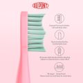 Langtian Tooth Brush Electric Oral Toothbrush Sonic Rechargeable Electric Toothbrush Adults 4 Replaceable Toothbrush Attachments.