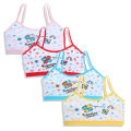 5Pcs Girls Bra Children's Vest Underwear Suspenders Pure Cotton Breathable Elementary School Girls 6-14 Years Old. 